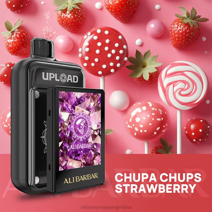 Alibarbar Puffs chupa chups fresa - Alibarbar subir 2VF2114