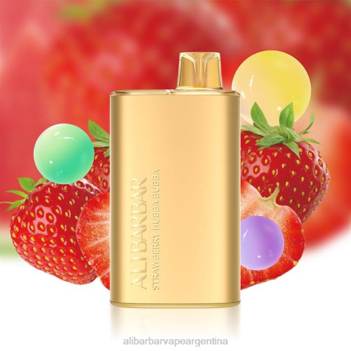 Alibarbar Puffs fresa hubba bubba - Alibarbar Rich 8000 vaporizadores desechables 2VF212
