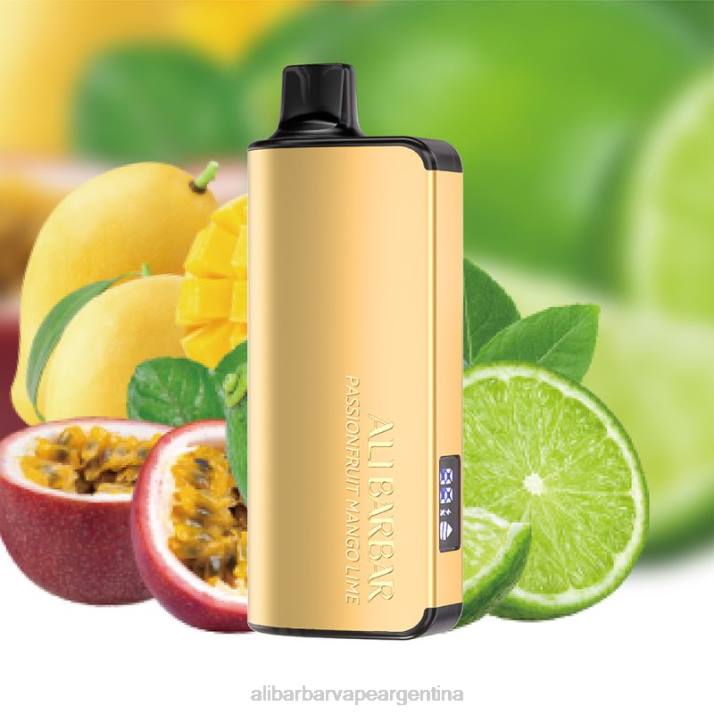 Alibarbar Puffs maracuyá mango lima - Alibarbar Ingot 20000 vaporizadores desechables 2VF239