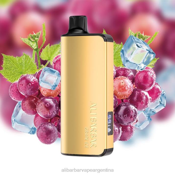 Alibarbar Vape Argentina hielo de uva - Alibarbar Ingot 20000 vaporizadores desechables 2VF237