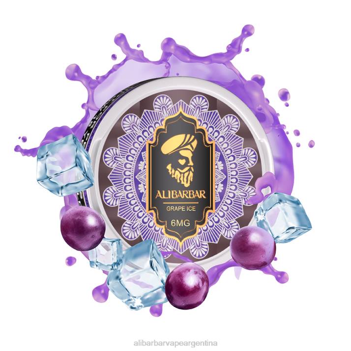 Alibarbar Vape Review arándano frambuesa agria - Alibarbar bolsas de nicotina 2VF280