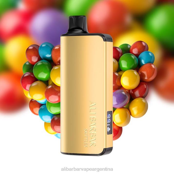 Alibarbar Vape Review caramelo arcoiris - Alibarbar Ingot 20000 vaporizadores desechables 2VF241