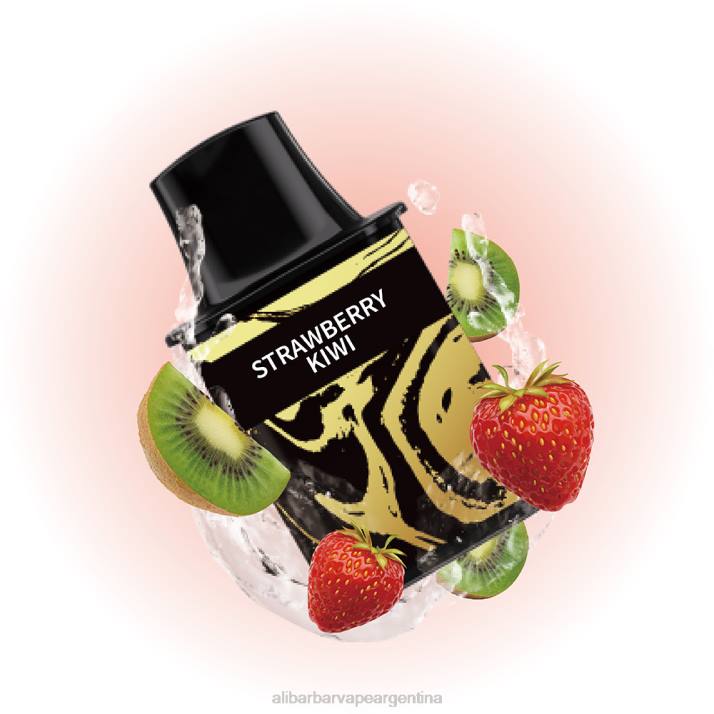 Alibarbar Vape Review kiwi fresa - Alibarbar Flare vaporizador recargable 2VF277
