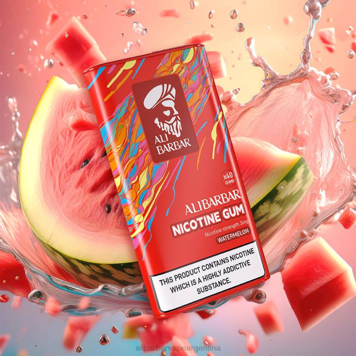 Alibarbar Vape Review manzana - Alibarbar chicle de nicotina 2VF298