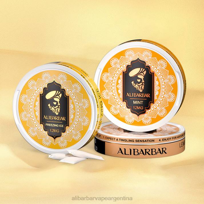 Alibarbar Vape Review arándano frambuesa agria - Alibarbar bolsas de nicotina 2VF280