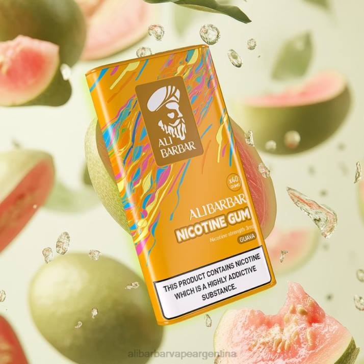 Alibarbar Vape Argentina guayaba - Alibarbar chicle de nicotina 2VF2100
