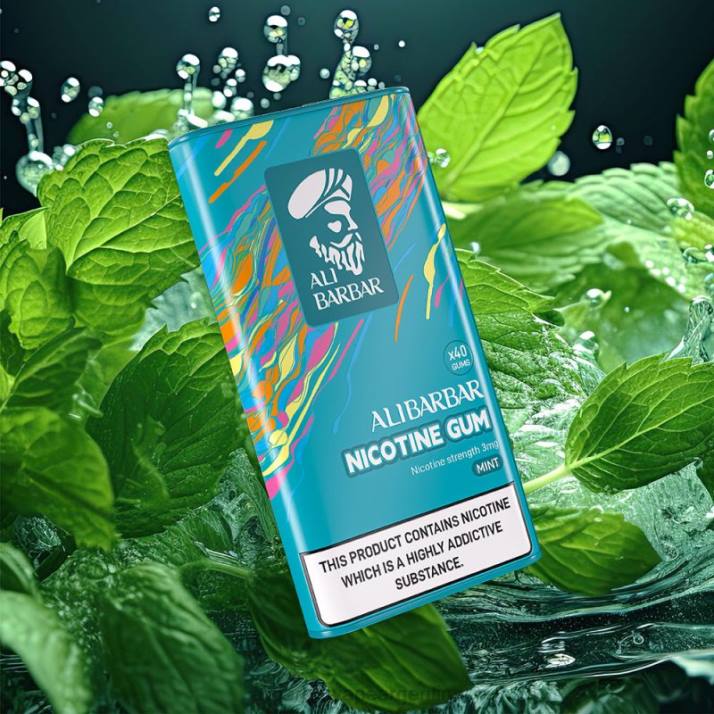 Alibarbar Vape Review menta - Alibarbar chicle de nicotina 2VF2101