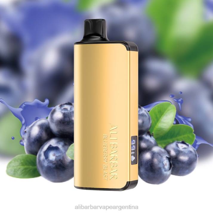 Alibarbar Vape Argentina explosión de arándanos - Alibarbar Ingot 20000 vaporizadores desechables 2VF231