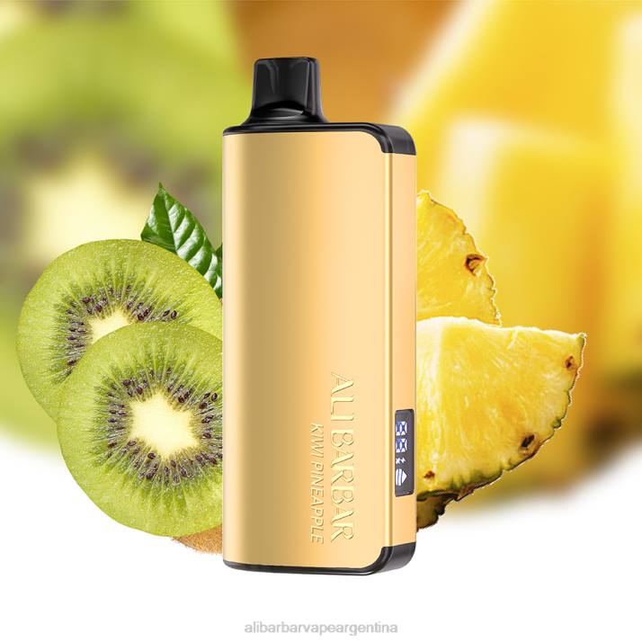 Alibarbar Puffs kiwi piña - Alibarbar Ingot 9000 vaporizadores desechables 2VF221